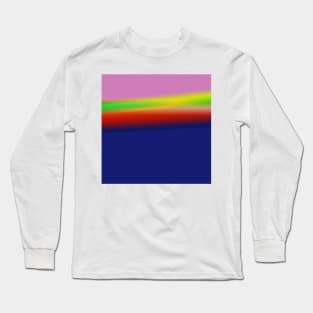 pink blue texture art Long Sleeve T-Shirt